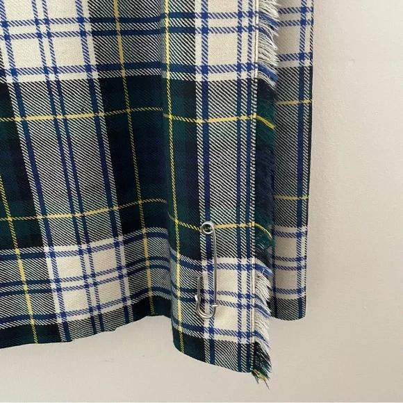 Edinburgh Woollen Mill tartan plaid pleated kilt skirt - Picture 3 of 6